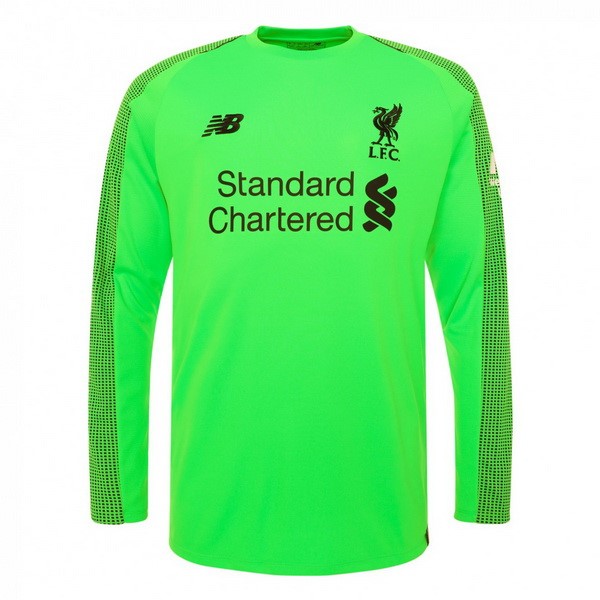 Maillot Football Liverpool Exterieur ML Gardien 2018-19 Vert